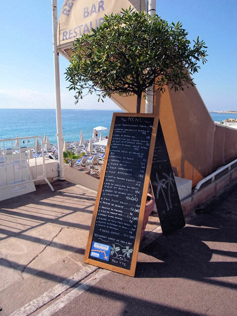 Plage à Nice