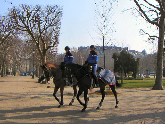 police montée