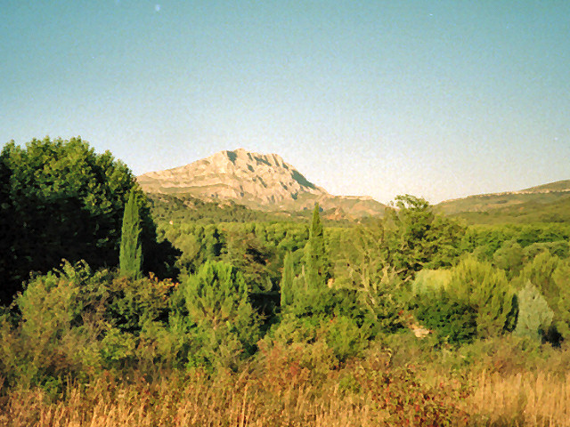 la montagne Sainte-Victoire 