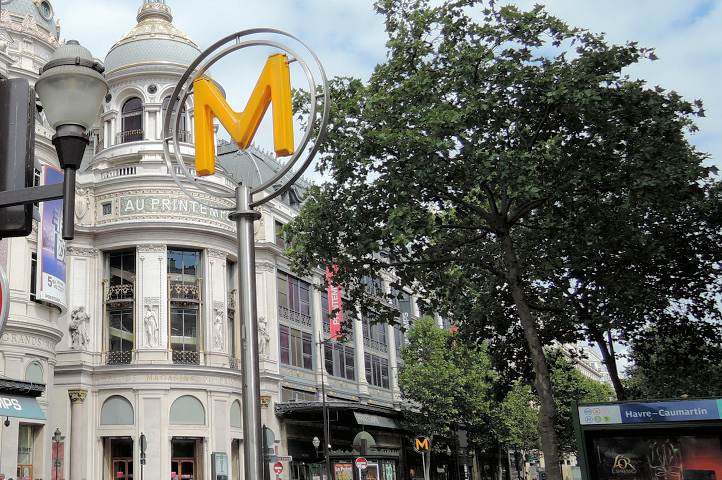 Métro / Havre-Caumartin